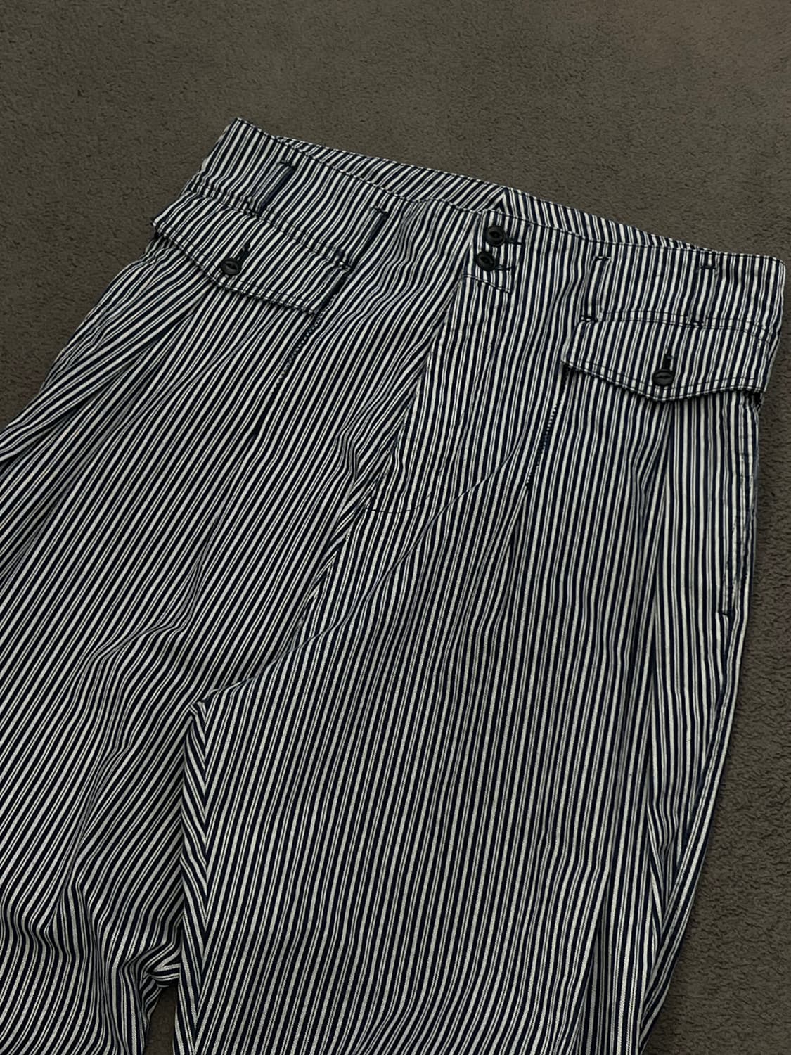 메종 마르지엘라 스트라이프 조거 와이드 팬츠  상품이미지2