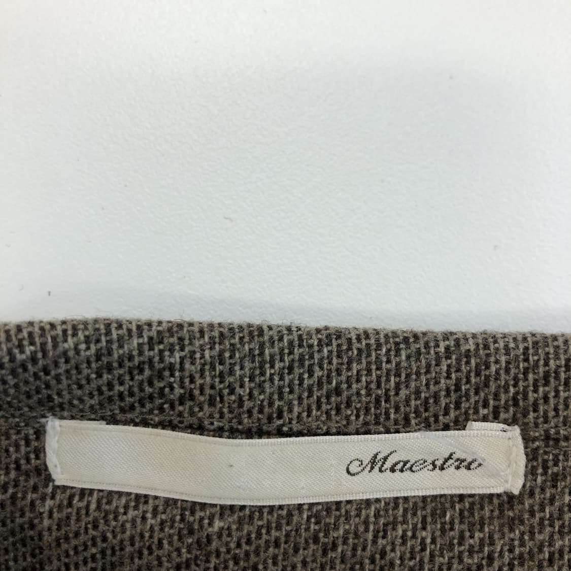 마에스트로 캐시미어 울 혼방 모직자켓 110  상품이미지6