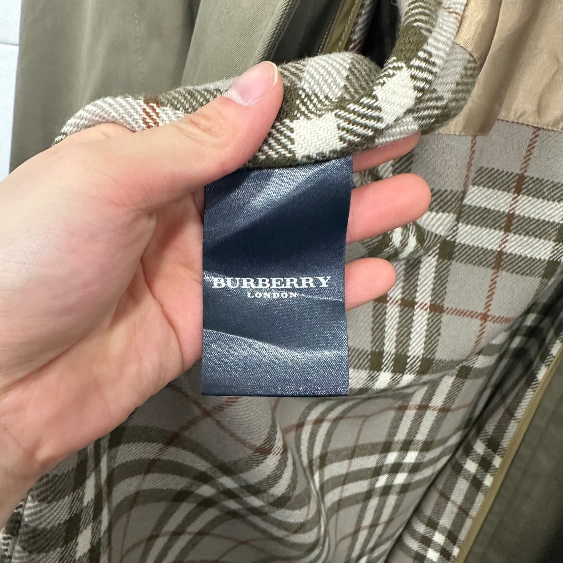 버버리 롱 코트 상품이미지4