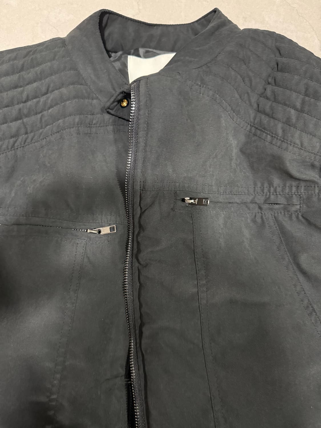 바이커 패딩 자켓 상품이미지2