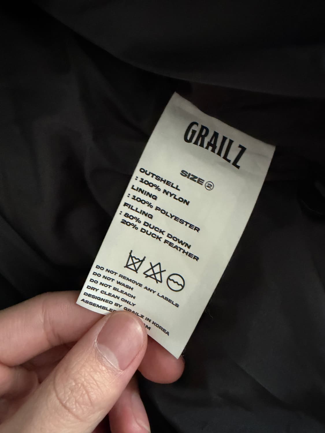 그레일즈 덕다운 푸퍼 2사이즈 상품이미지4