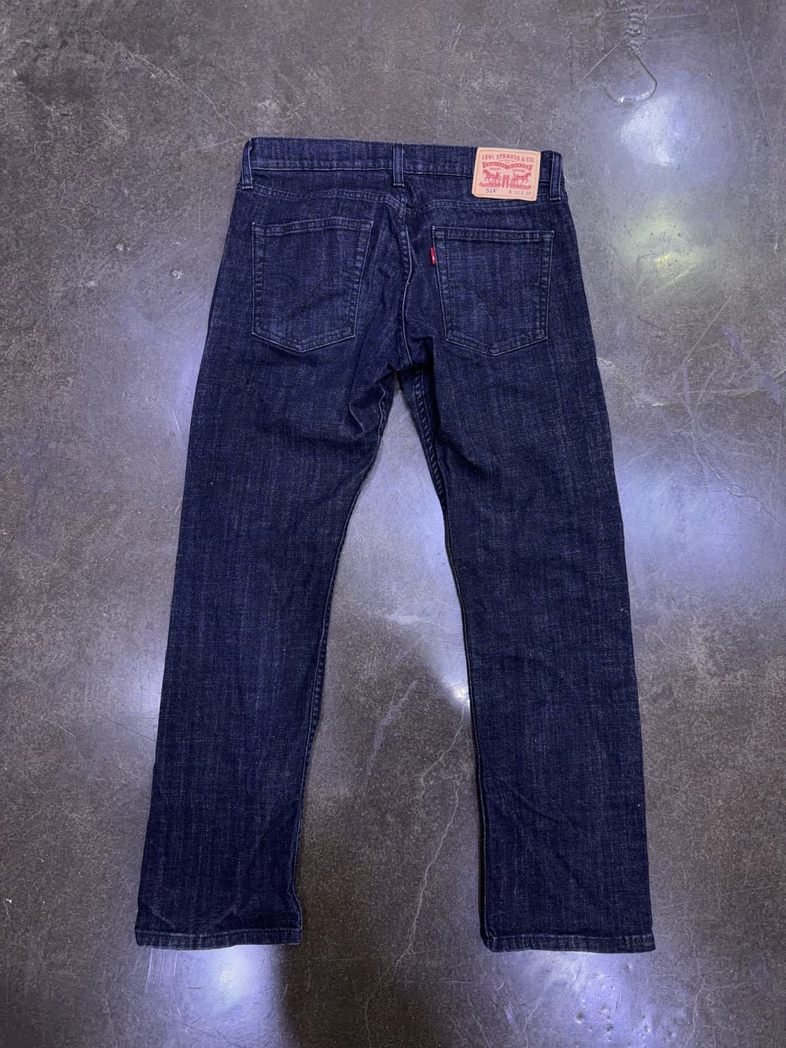 리바이스 514 스트레이트핏 딥인디고 데님팬츠 32 상품이미지2