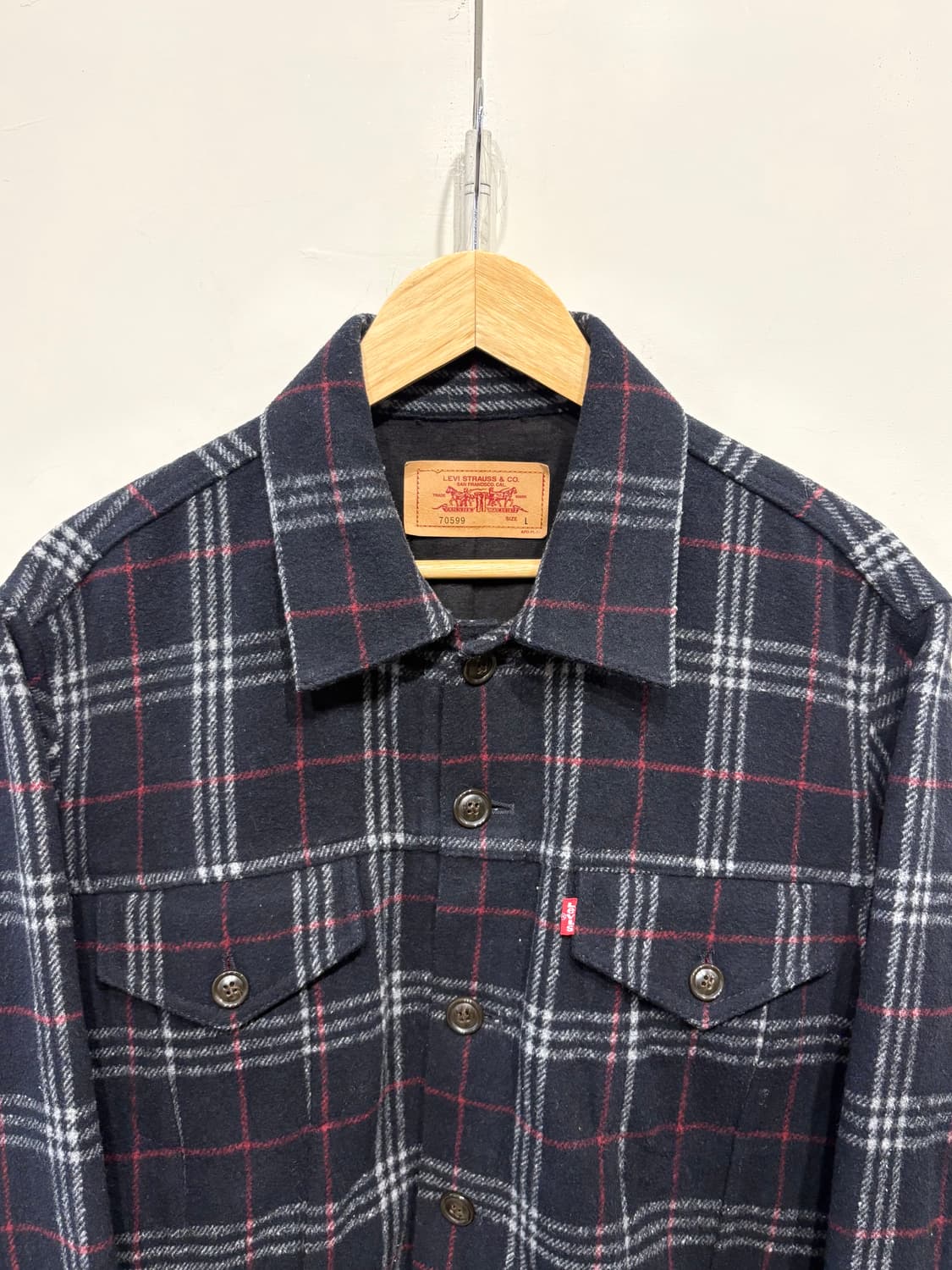 리바이스 타탄체크 트러커 자켓 상품이미지3