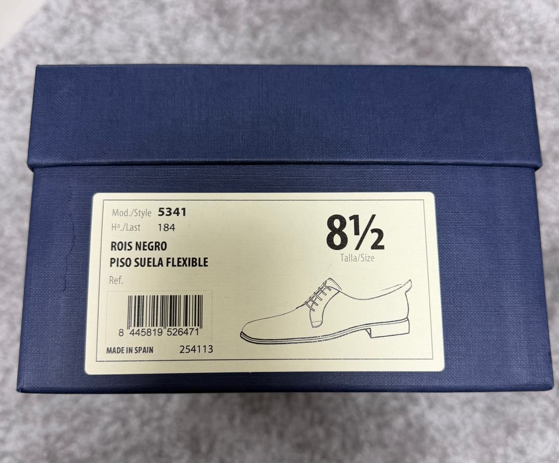 버윅5341(4406)더비 8.5 275 로이스 카프,홍창,스틸토+반창  상품이미지2