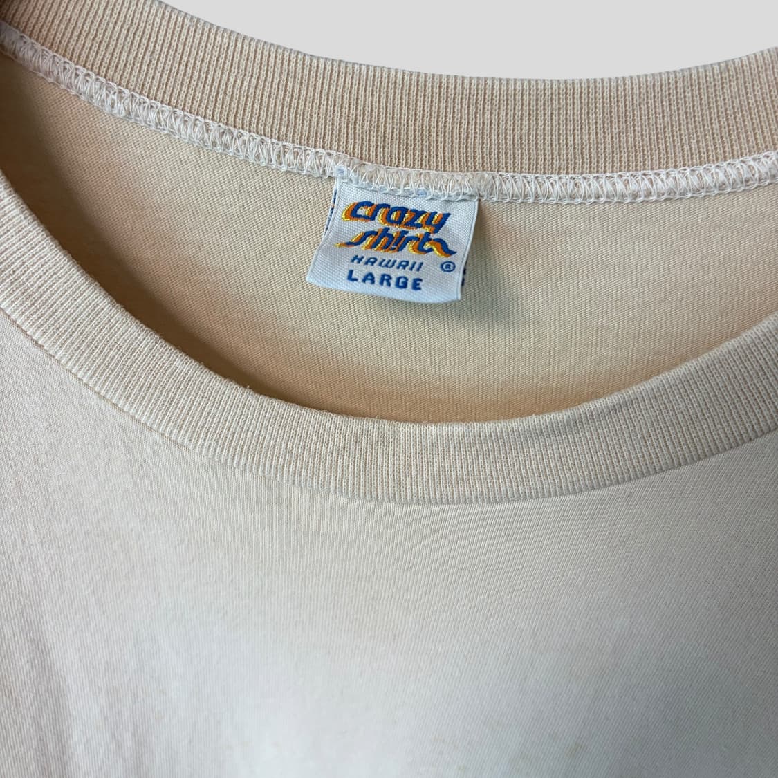 (L)90s Crazy Shirts 크레이지셔츠 훌라걸 반팔티셔츠 상품이미지4