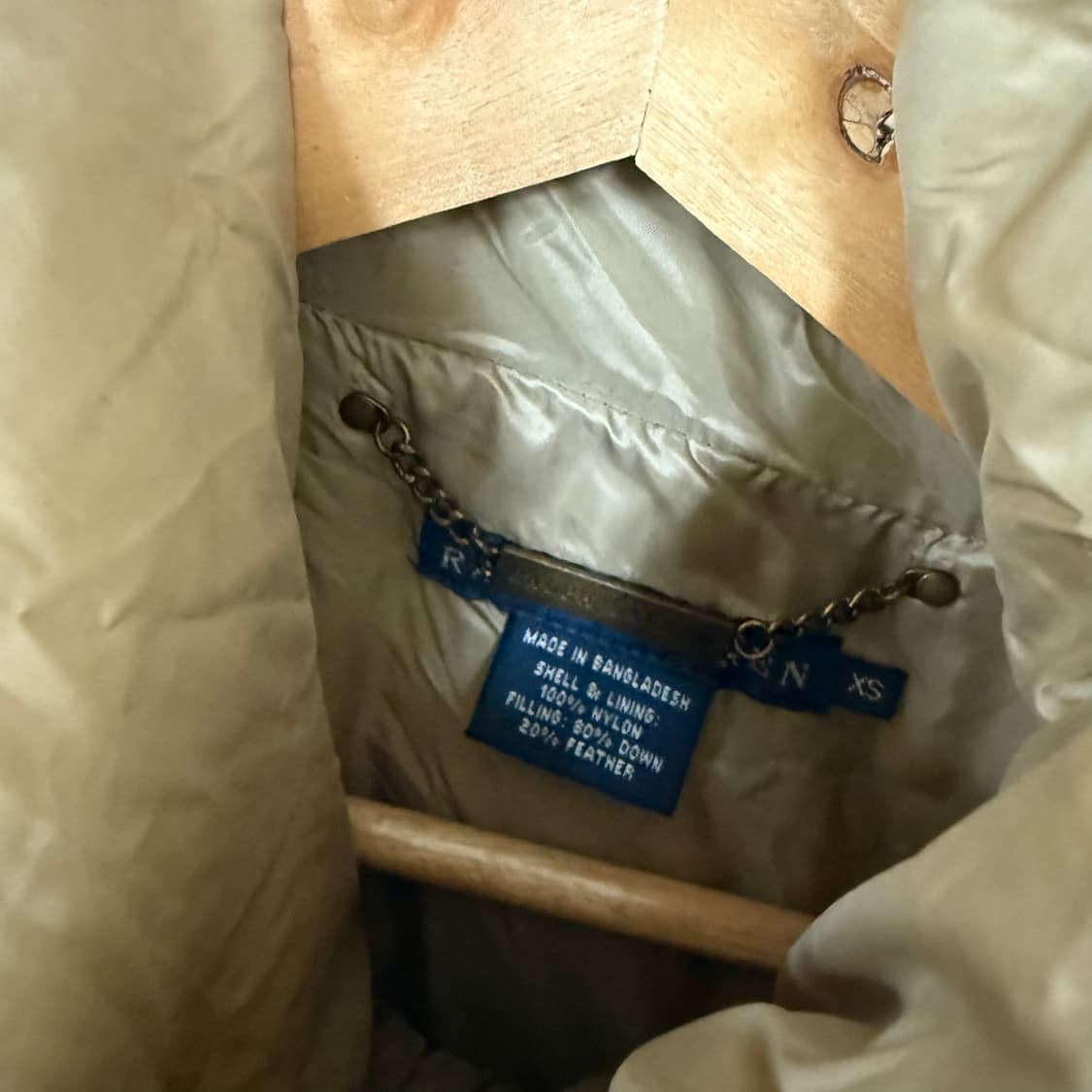 랄프로렌 패딩XS 상품이미지3