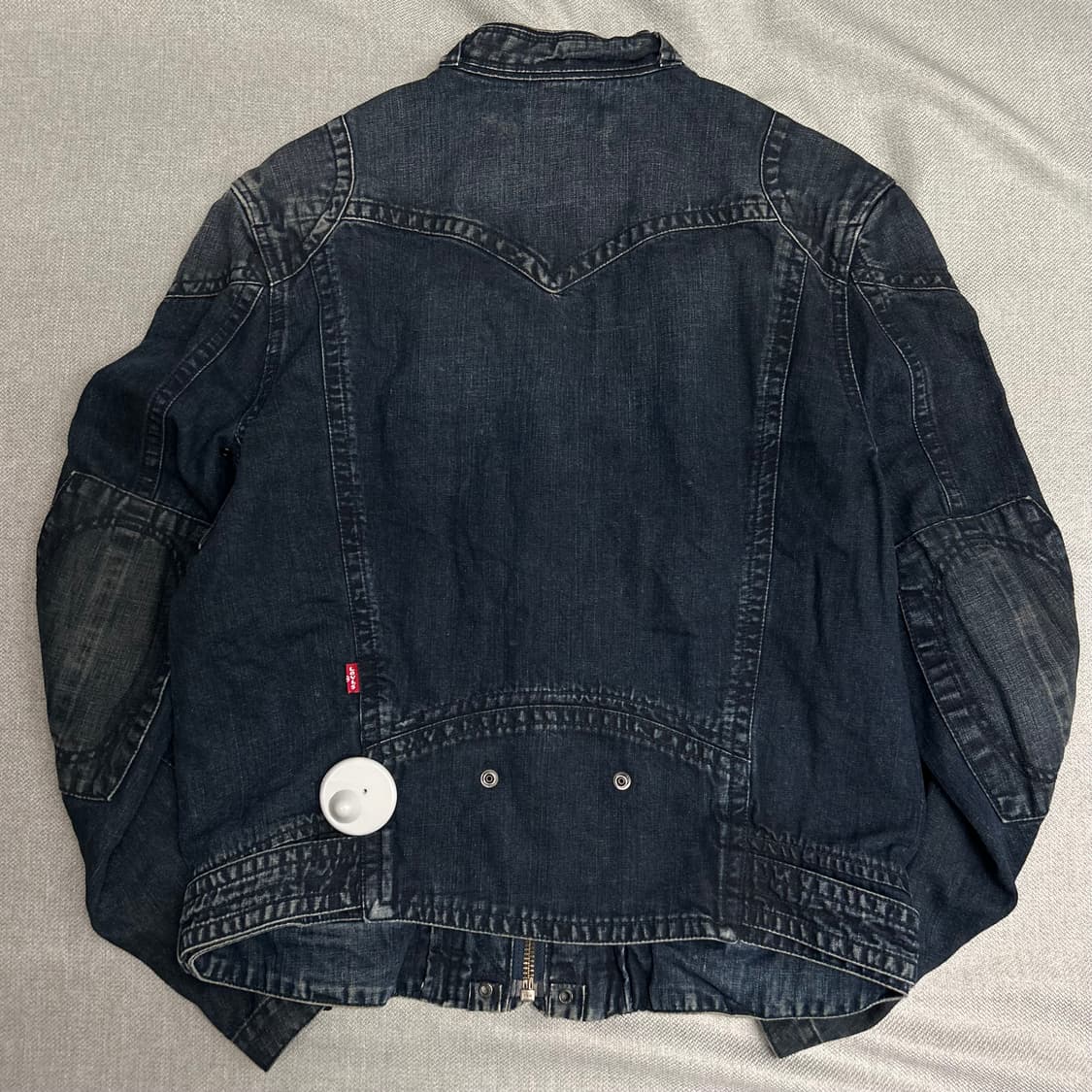 Levis Strauss Denim Biker Jacket 상품이미지6