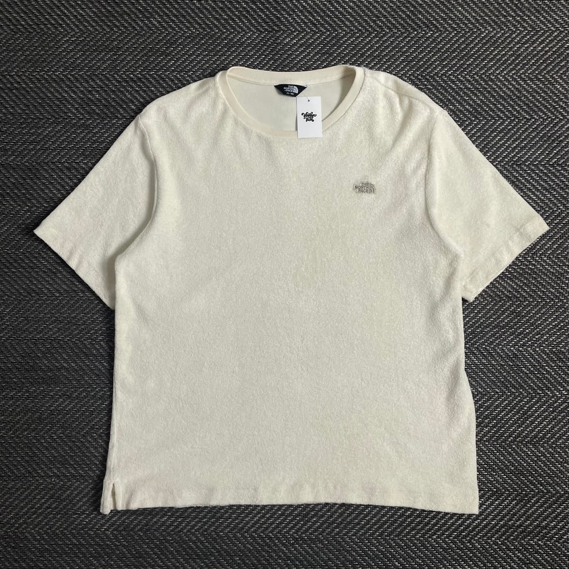 노스페이스 신형 자수로고 부클 반팔 니트o 2903 상품이미지1