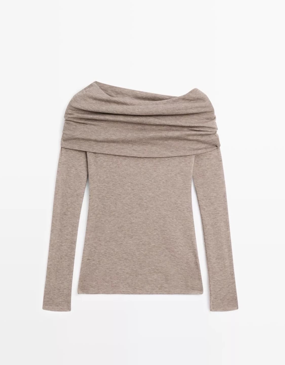 마시모두띠 스트랩리스 긴팔 티셔츠 상품이미지3