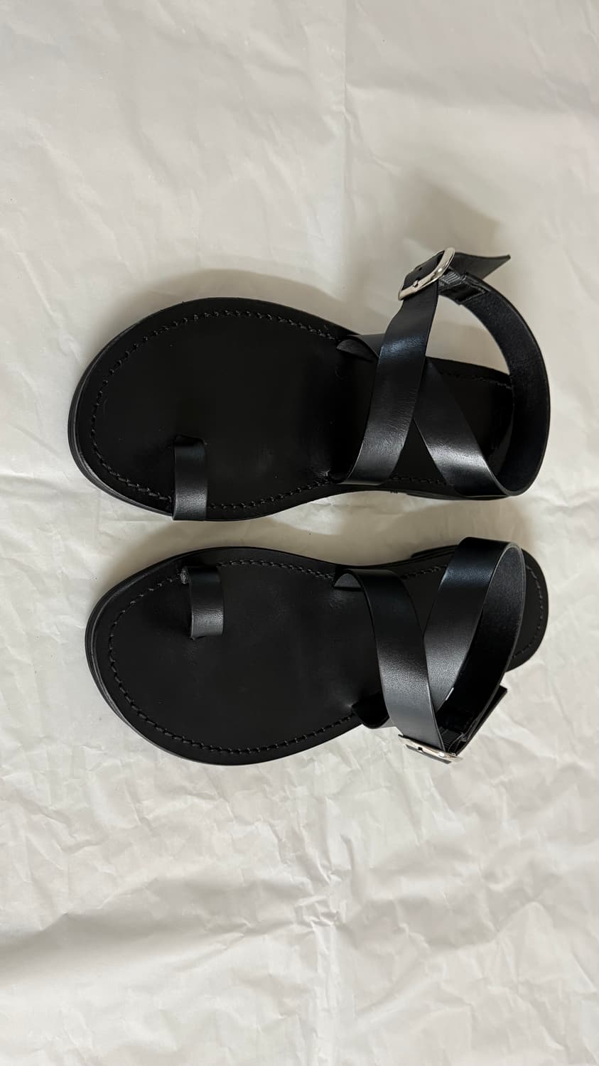 Size 230 / 얼바닉30 토링 샌들 블랙 상품이미지6