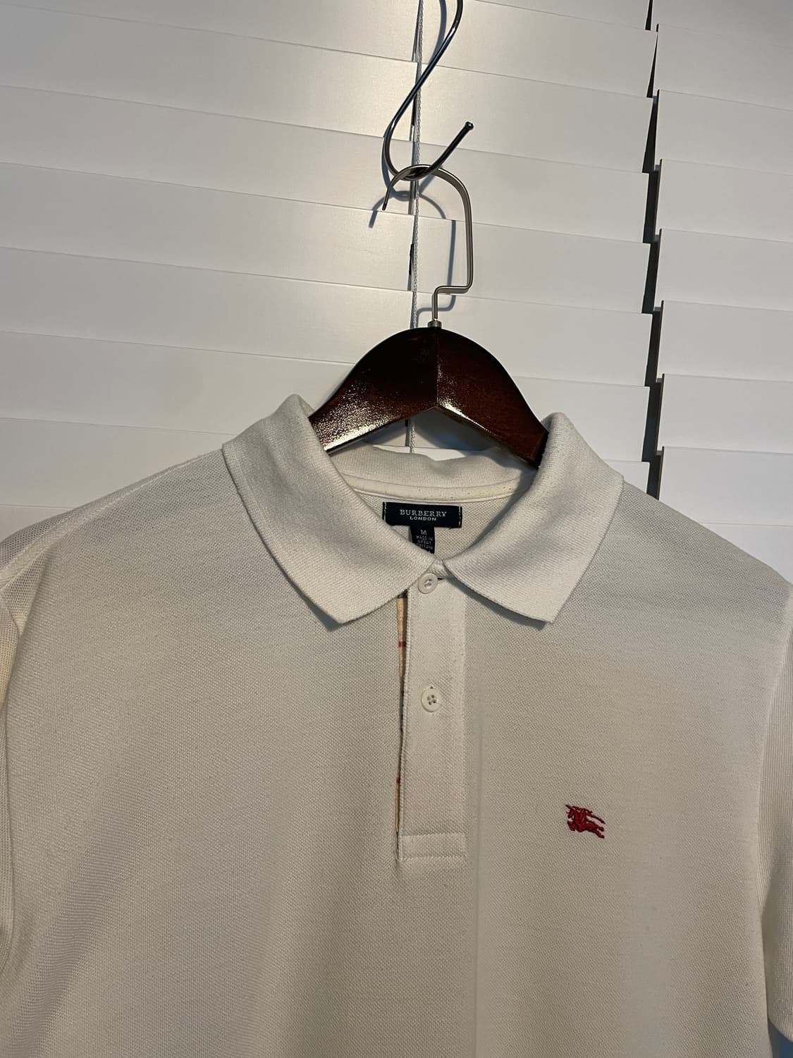 버버리 퓨어 화이트 카라티 상품이미지6