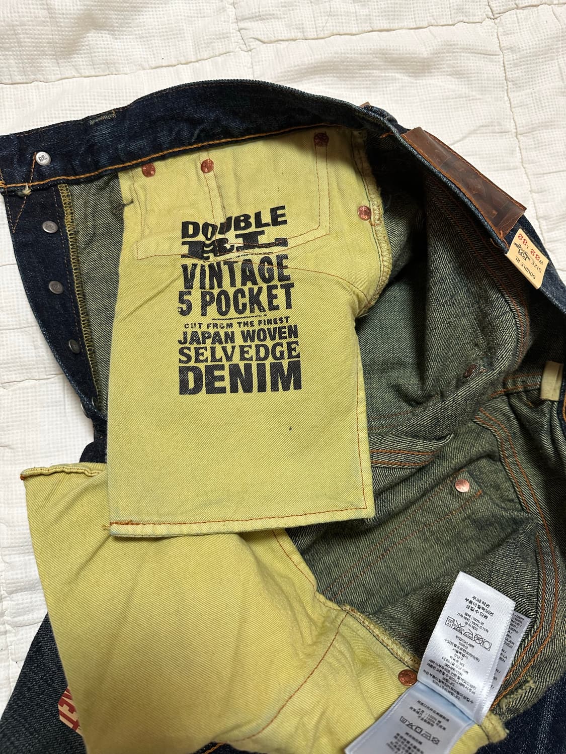 더블알엘 기빈스 셀비지진 32-32 새상품 상품이미지8