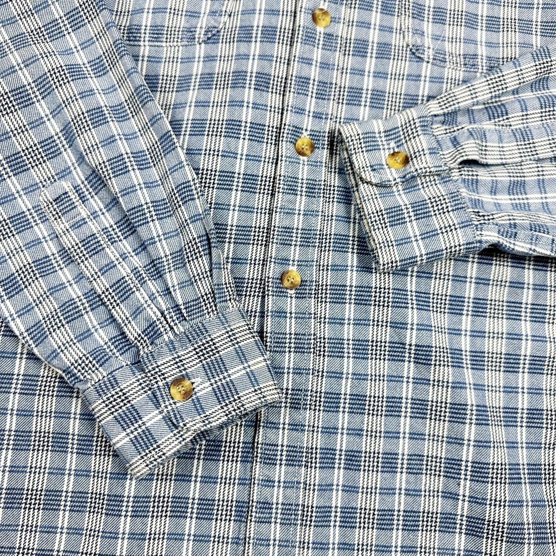 리바이스 오리지널 헤비 코튼 체크셔츠 (L) 상품이미지4