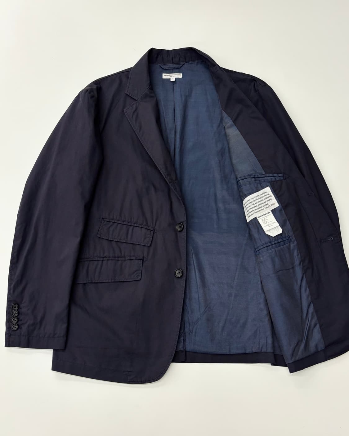 Engineered Garments 네이비 코튼 블레이저 상품이미지2