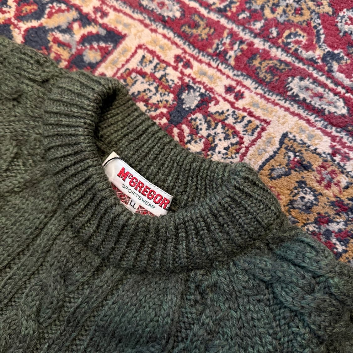 90s 맥그리거 피셔맨 니트 [ 100 ] 상품이미지3