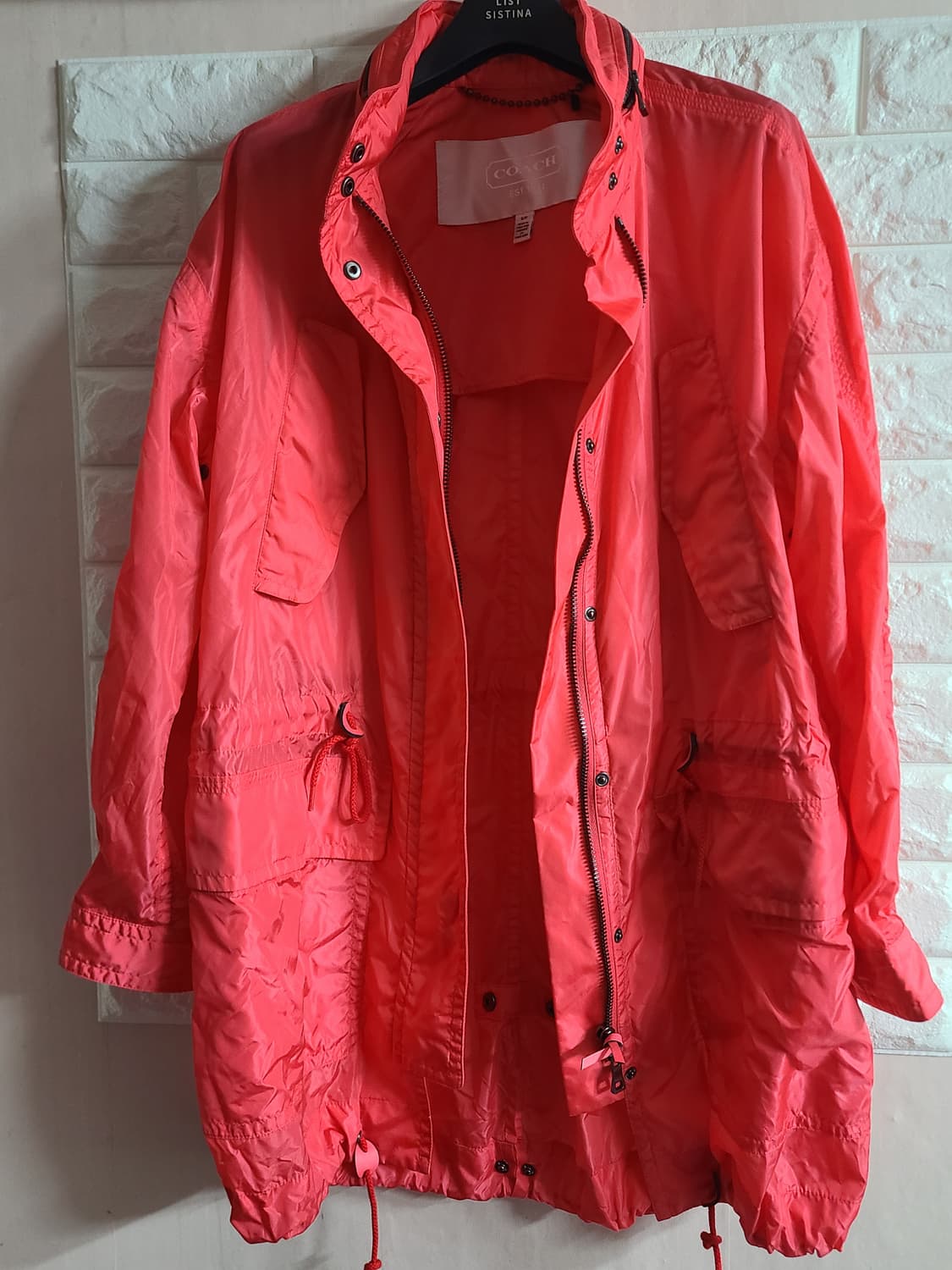 코치 핑크 바람막이(55-77) 상품이미지6