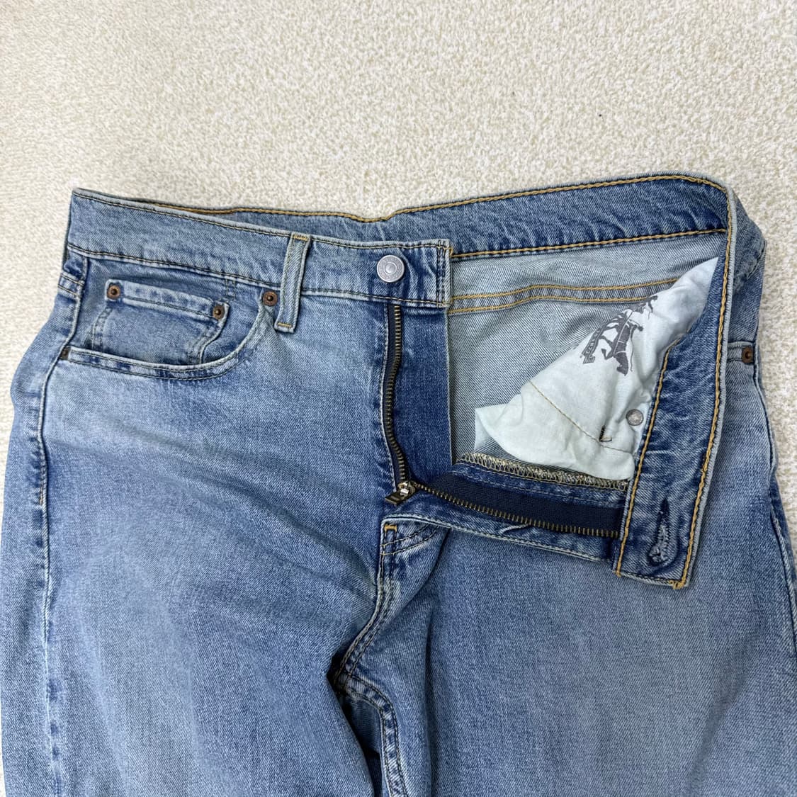 W32L32 리바이스 502 데님팬츠 0213T2 상품이미지3