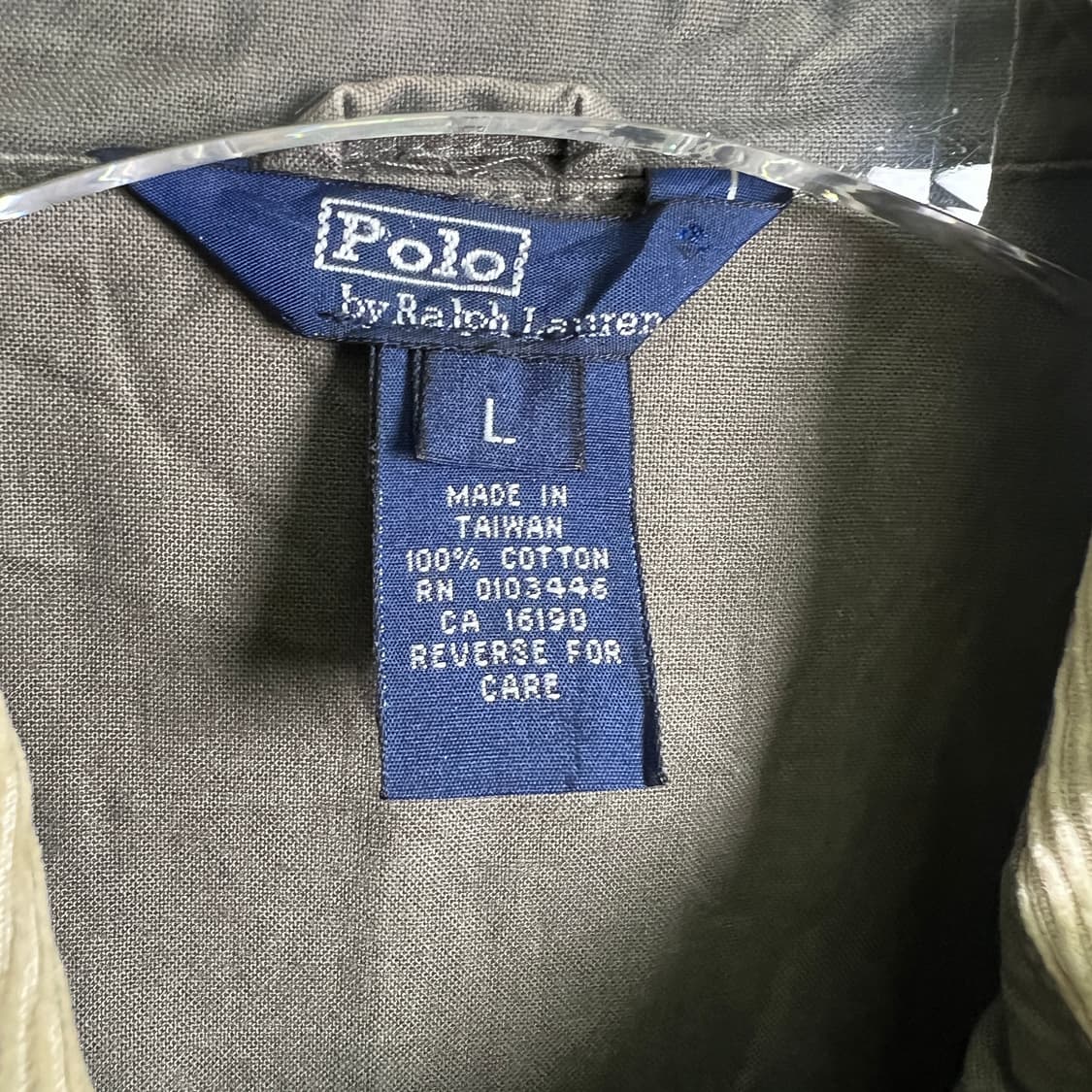 폴로 랄프로렌 카키 워크 자켓 L 상품이미지3