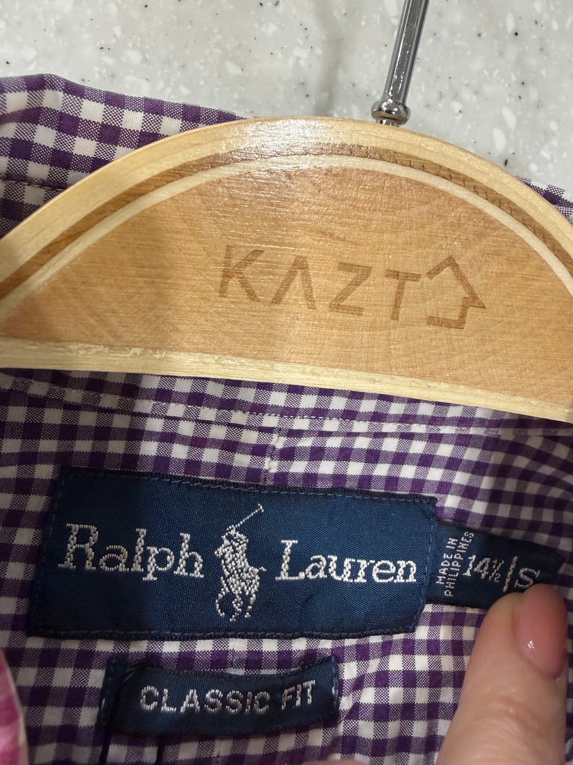 413. 폴로 체크 셔츠 상품이미지3