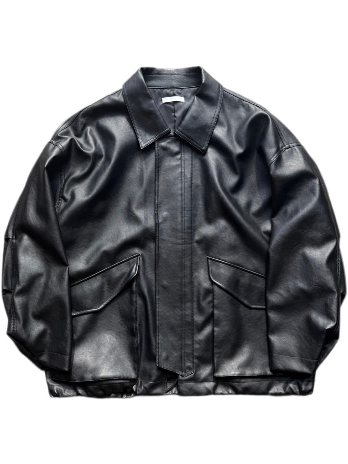 WYM 페이크레더 자켓 M(2XL) 상품이미지1