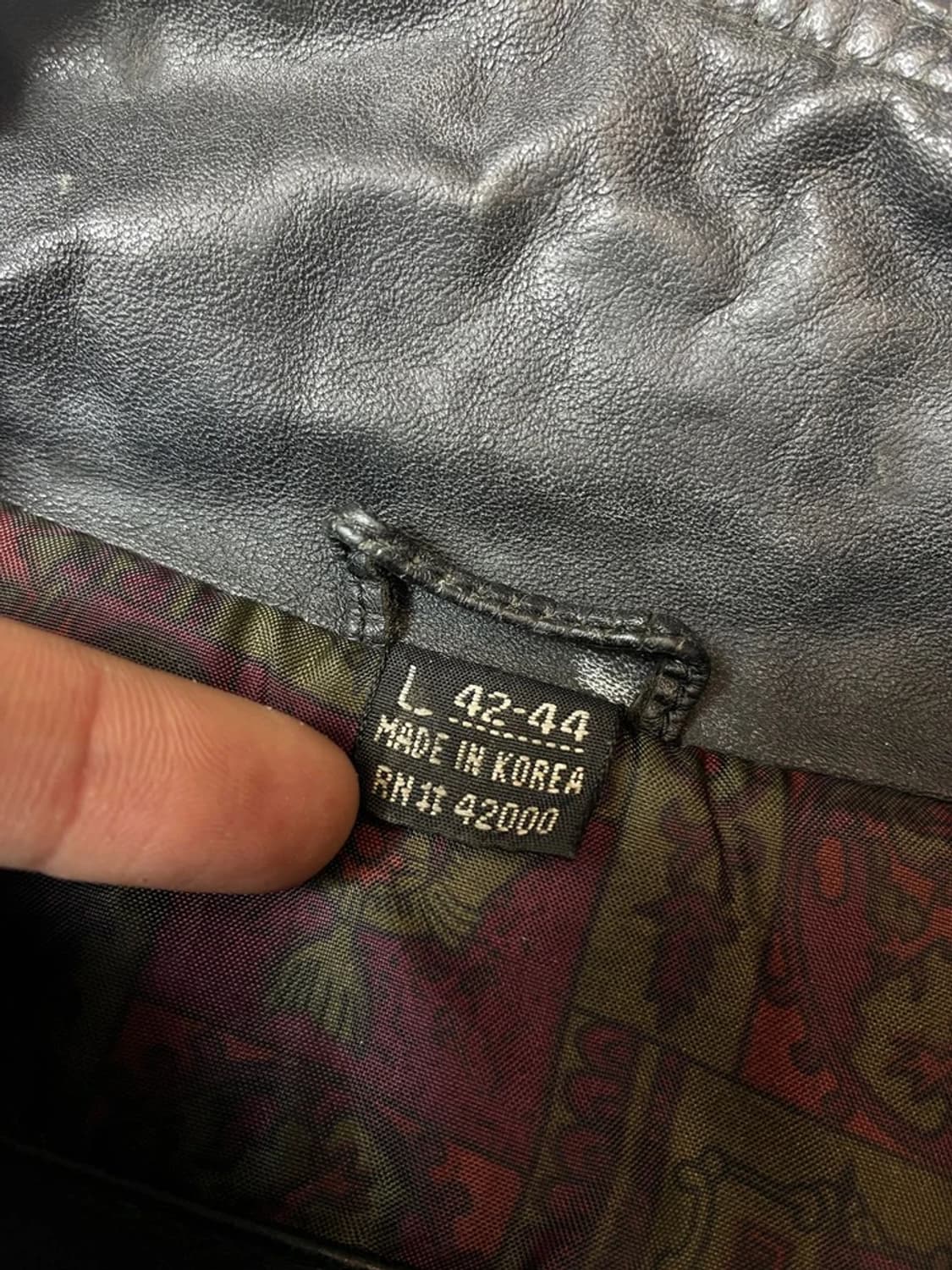 Selected 90's 이글 자수 봄버 가죽 항공 자켓 PN8174 상품이미지8