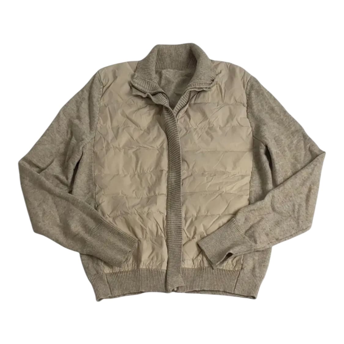 빈티지 니트 패딩자켓 상품이미지1