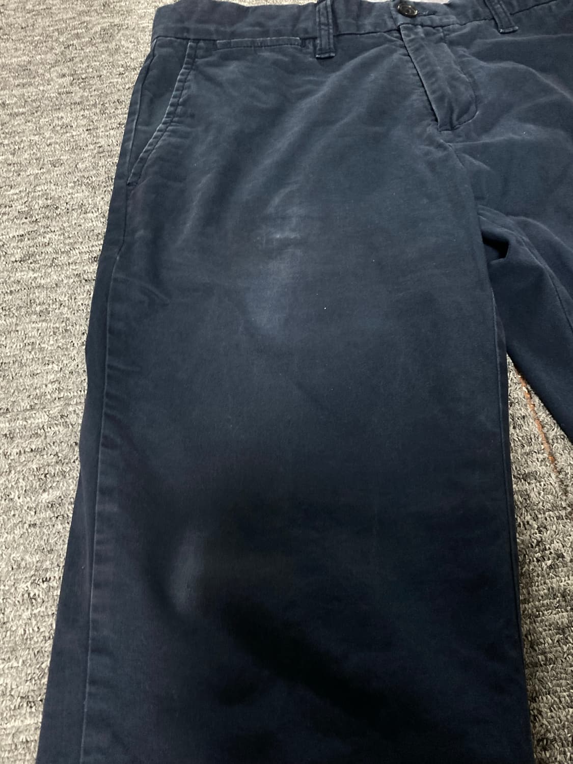 타미힐피거 네이비 면바지 32/32 상품이미지3