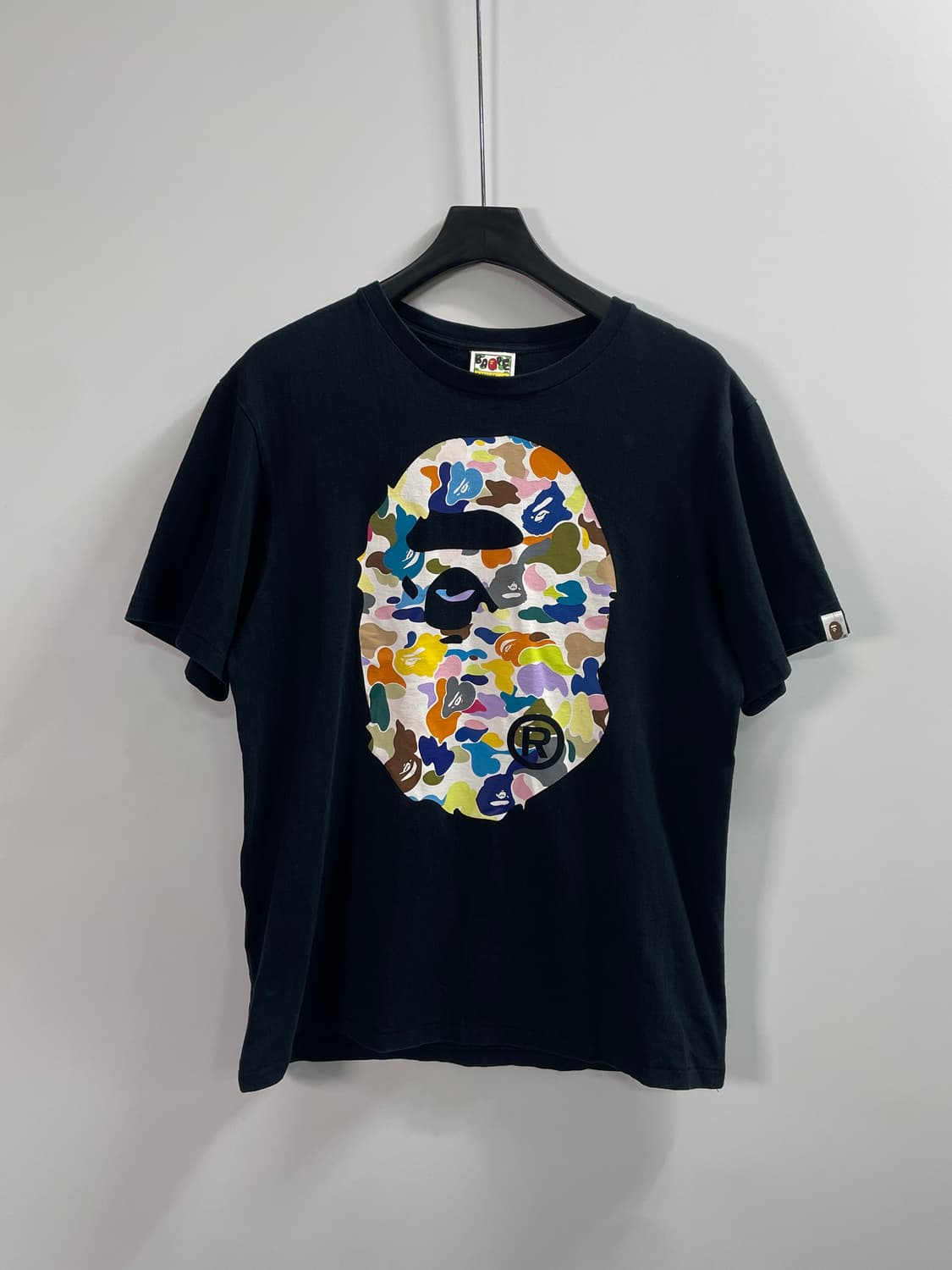 베이프 카모 사루 라운드 반팔티  (on.693)   상품이미지1