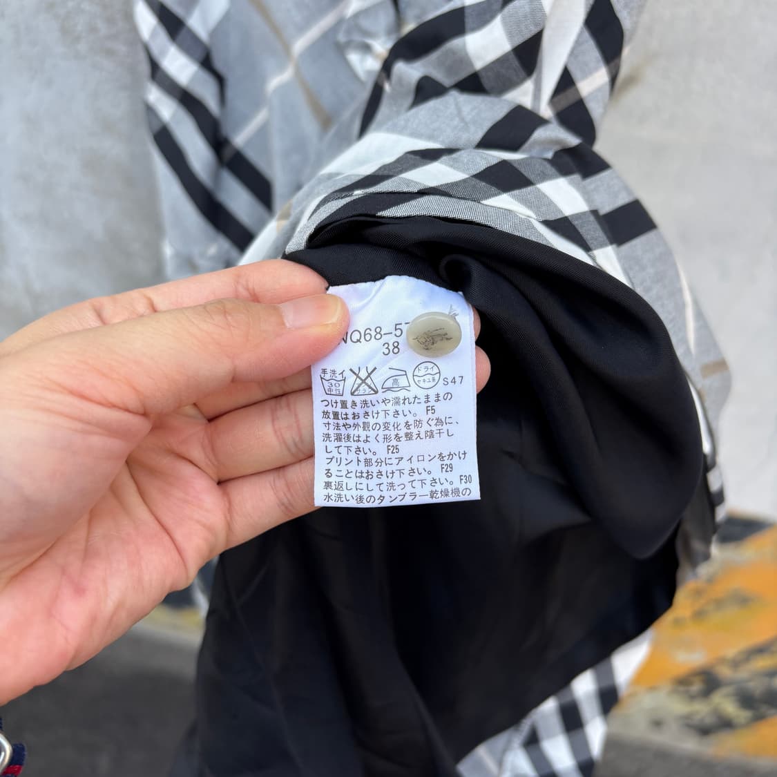 Burberry 버버리 체크 슬리브리스 나시 원피스 상품이미지7