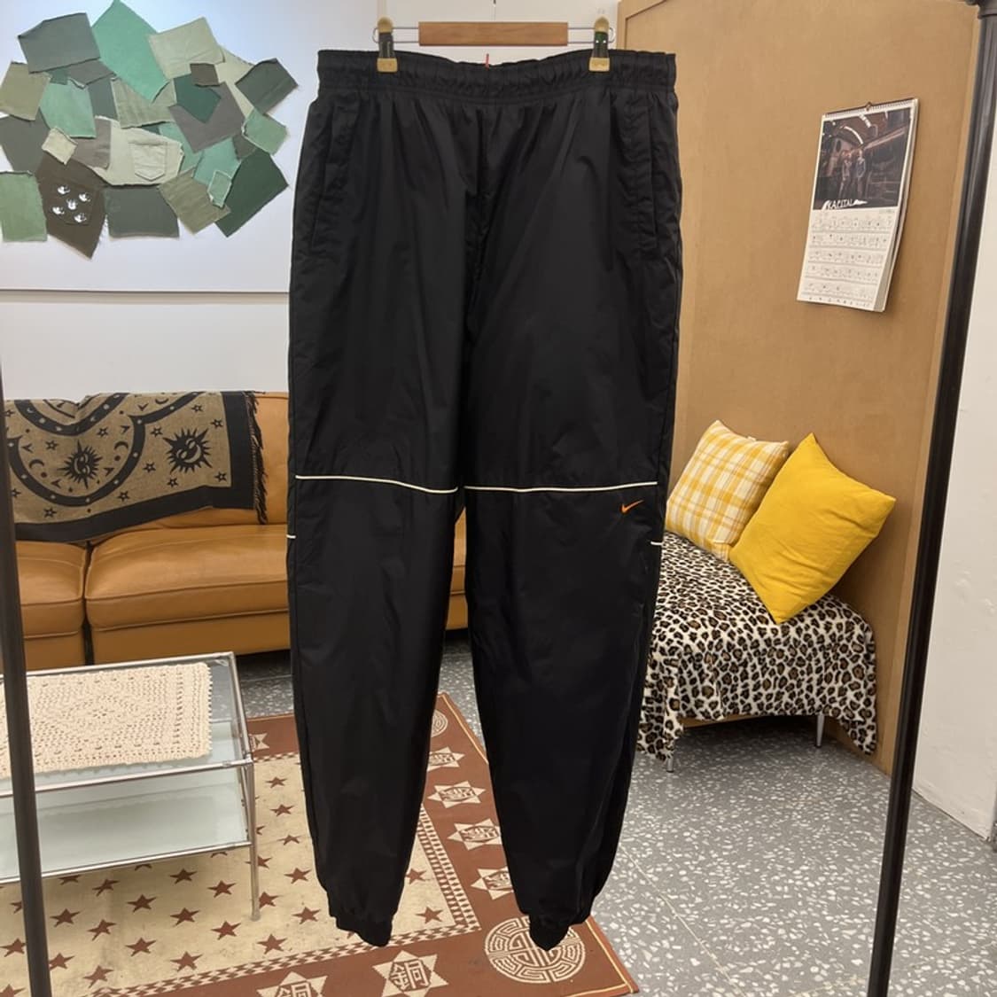 나이키 올드스쿨 레트로 와이드조거 바람막이 트랙팬츠 XXXL C09883 상품이미지3