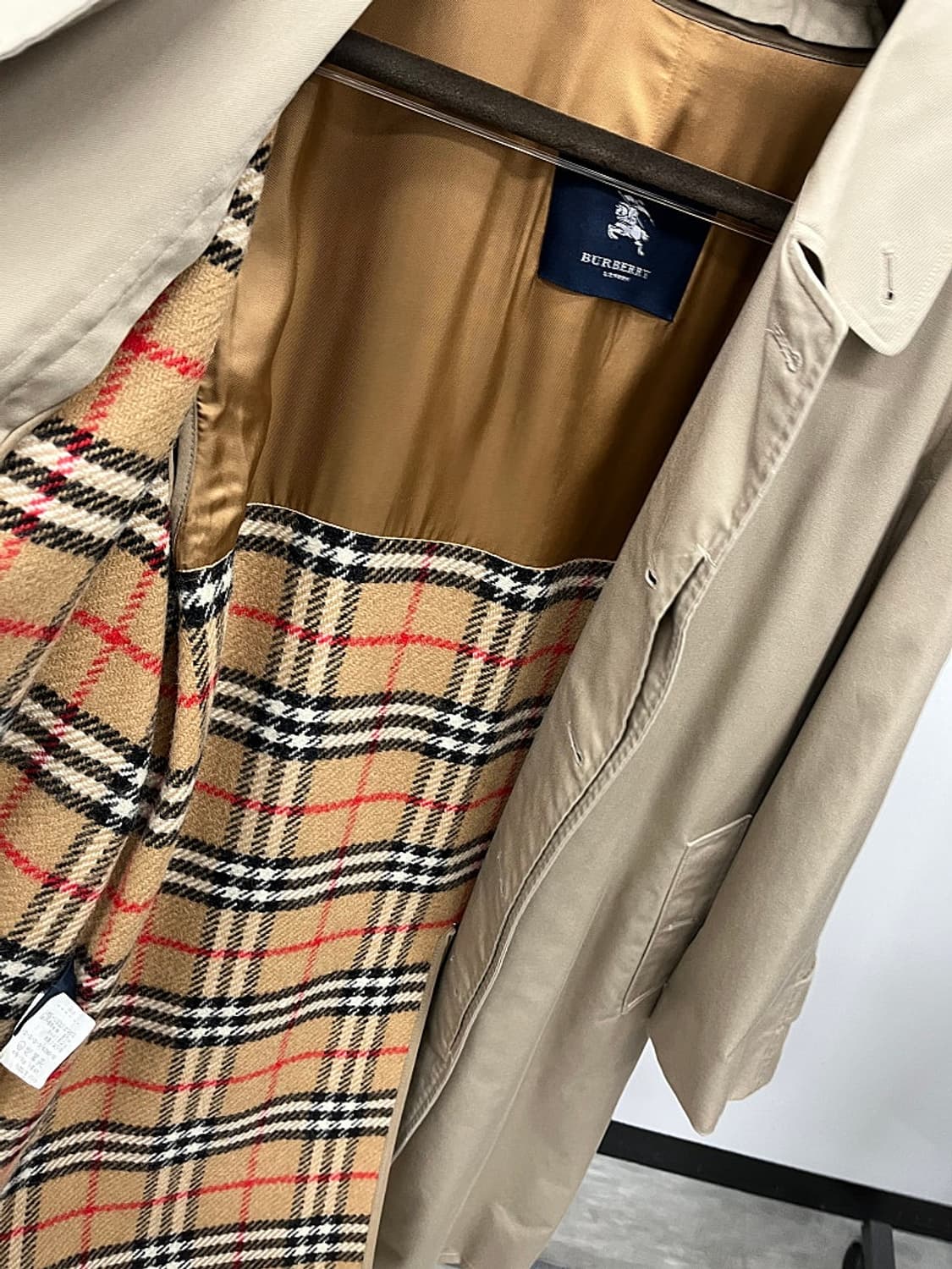 110) 버버리 런던 개버딘 내피코트 상품이미지8