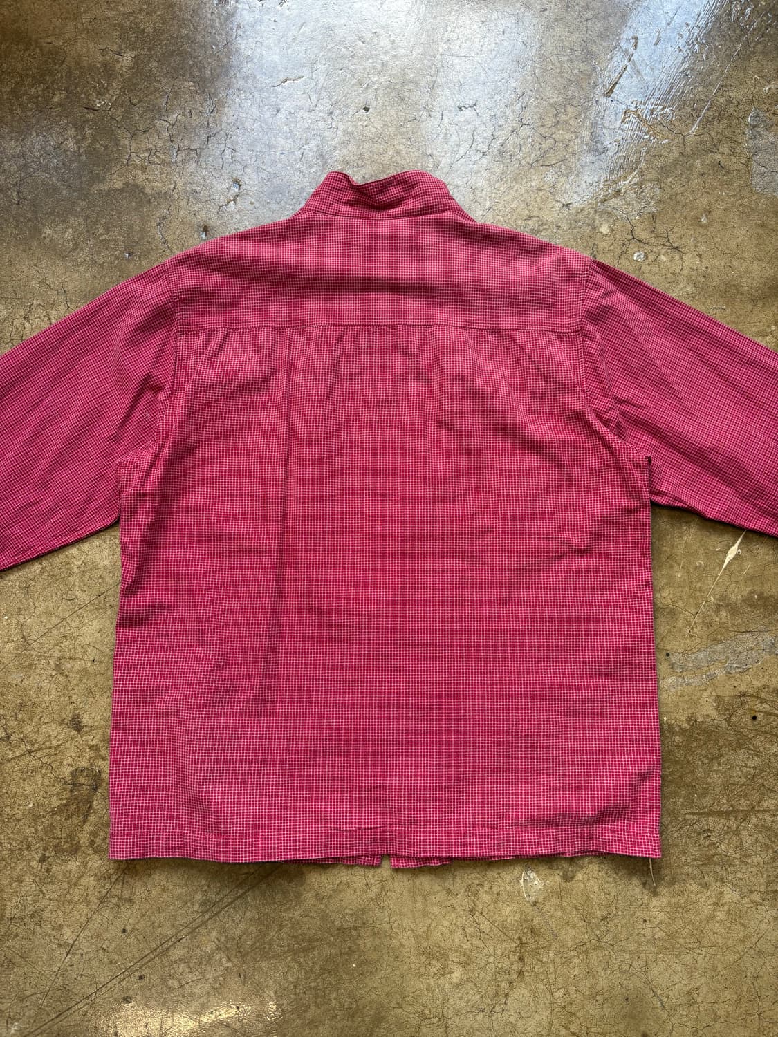 airwalk 잔 체크 디테일 집업 재킷 상품이미지5