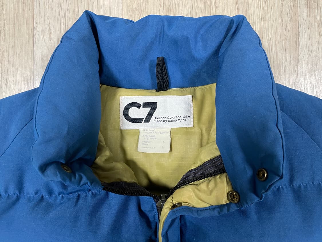 100) 70's 캠프7 시에라 다운패딩(미국제)RRL&LVC&폴로 상품이미지3