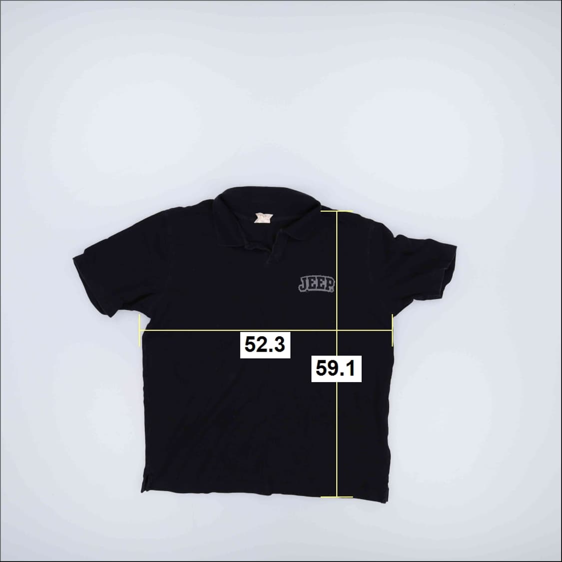 M 지프 카라 반팔 티셔츠 0204M 상품이미지5