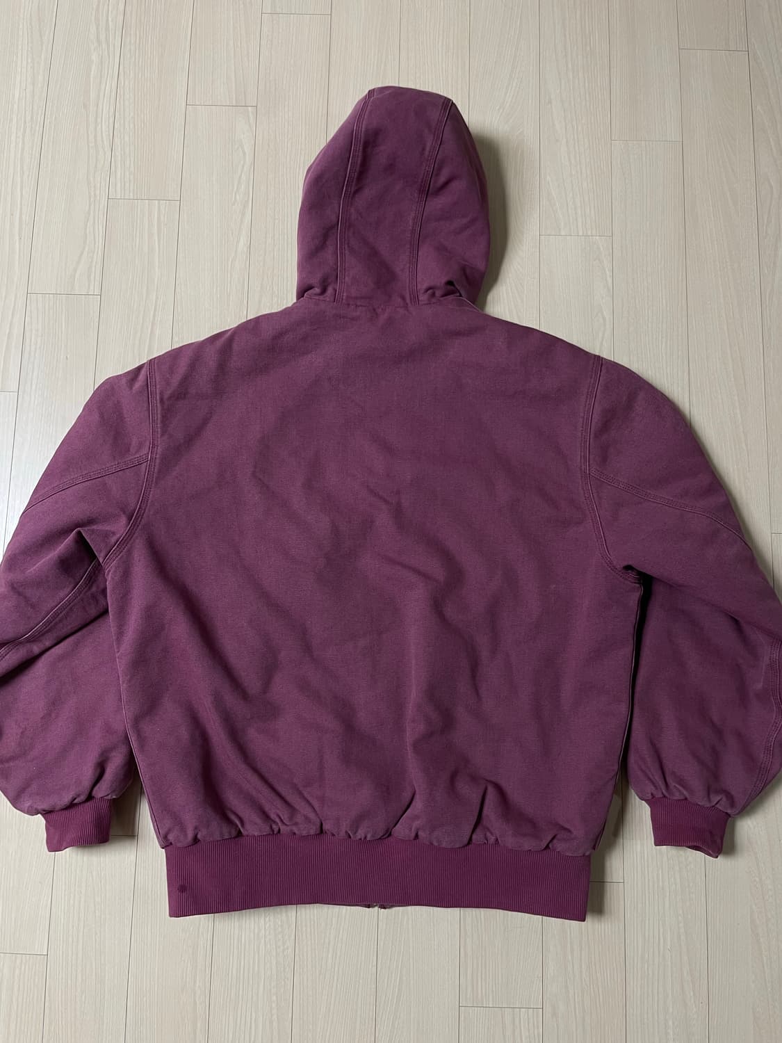 칼하트 wip 액티브자켓 말벡 버건디(M싸이즈) 상품이미지6