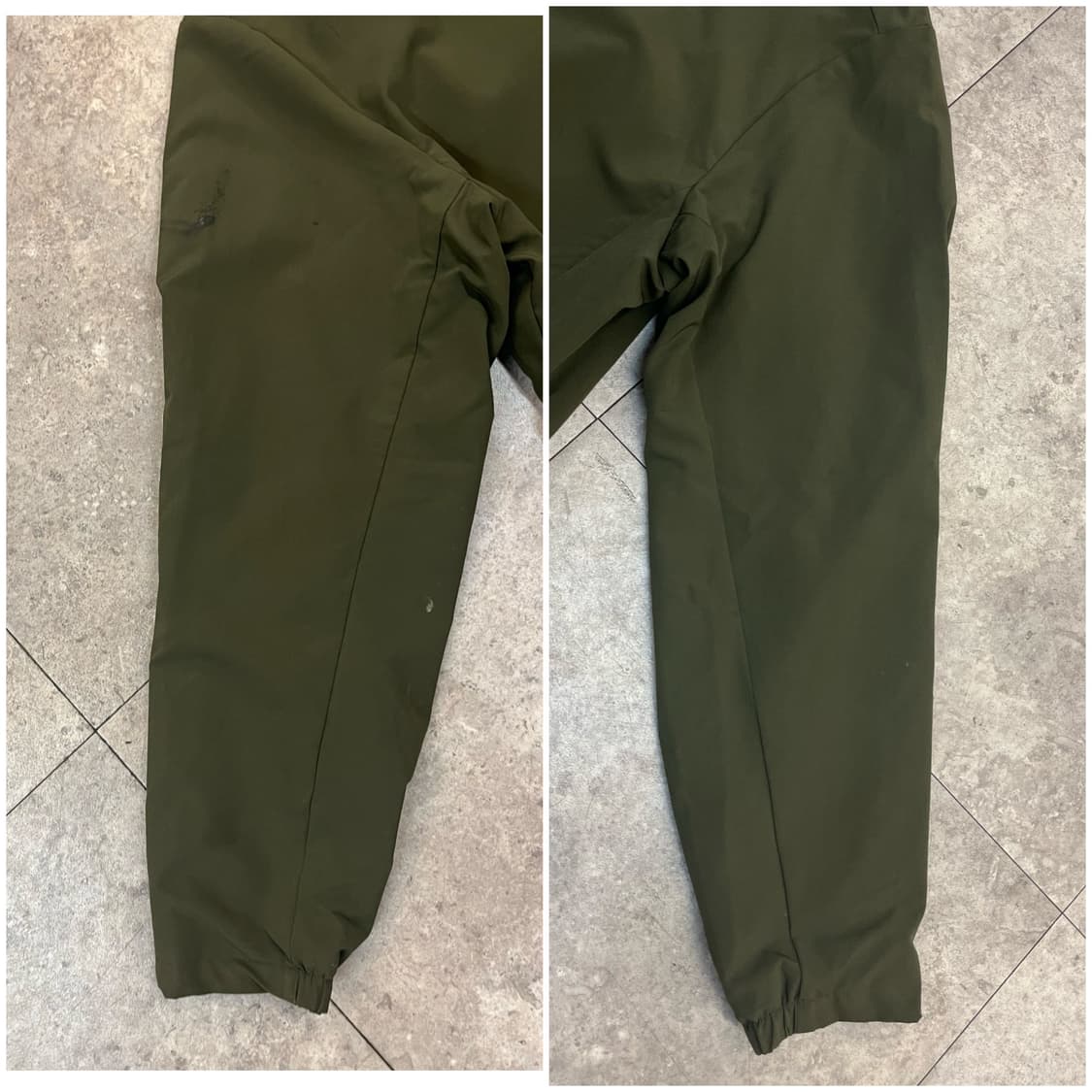 몽벨 바람막이 자켓 카키 110  #csz3014 상품이미지8