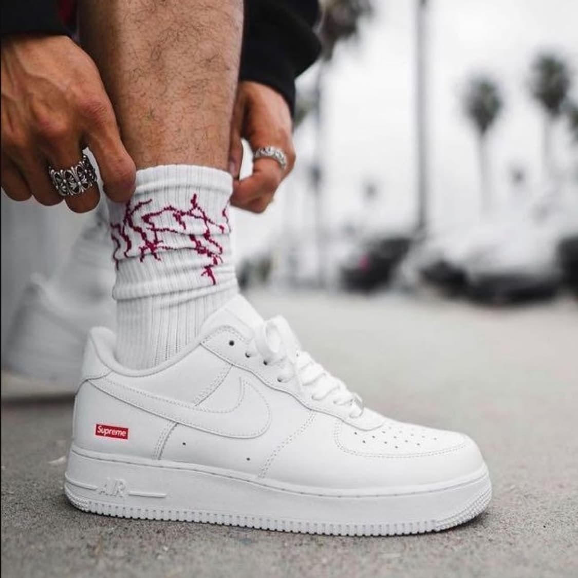 Nike x Supreme 나이키 슈프림 에어포스 상품이미지1