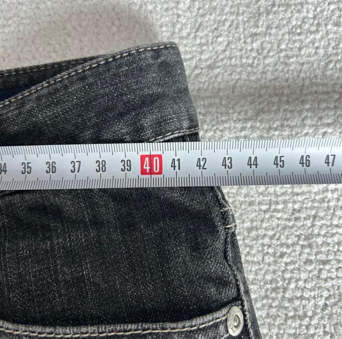 Lee 블랙 데님 상품이미지5