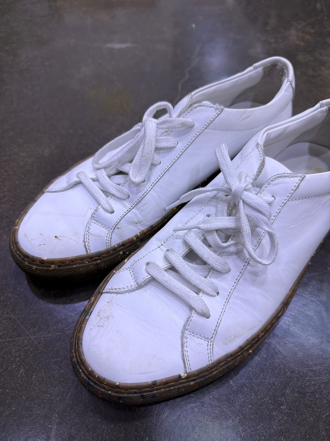 커먼프로젝트 우먼 아킬레스 로우 검 컨페티 솔 화이트 37 상품이미지3