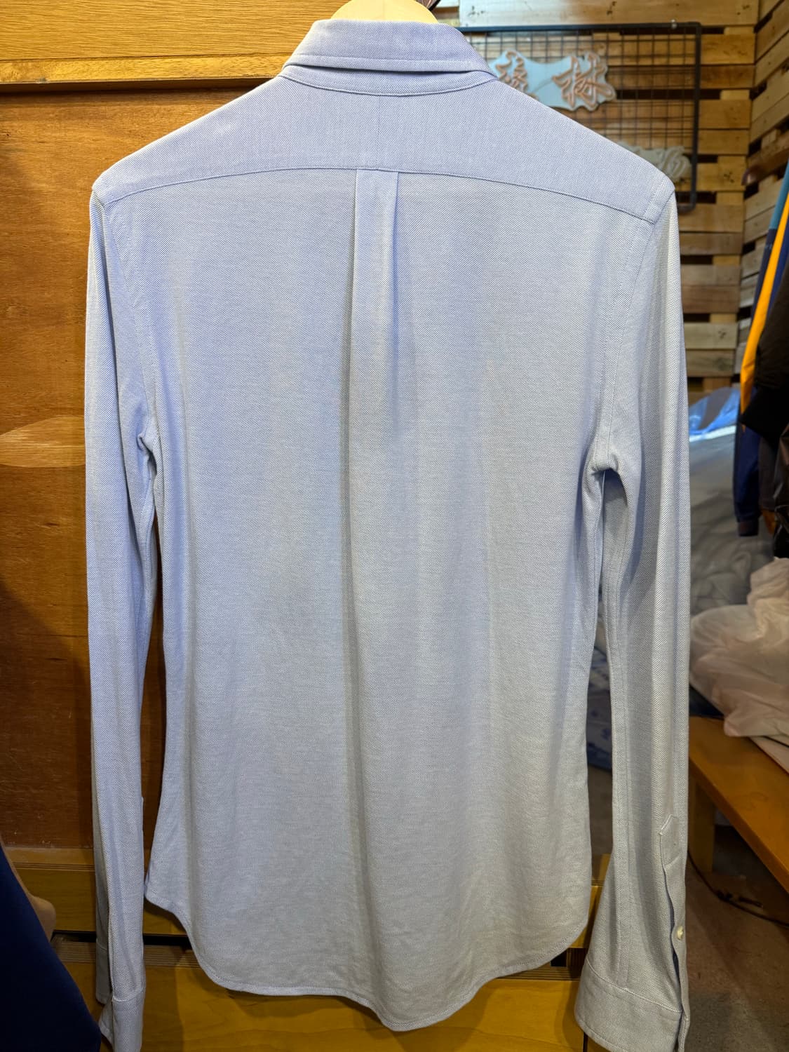 폴로 랄프로렌 멀티포니 스카이 옥스포드 셔츠 상품이미지4