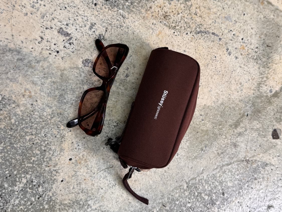 stussy brian 브라이언  선글라스 무늬 보관함 포함 상품이미지6