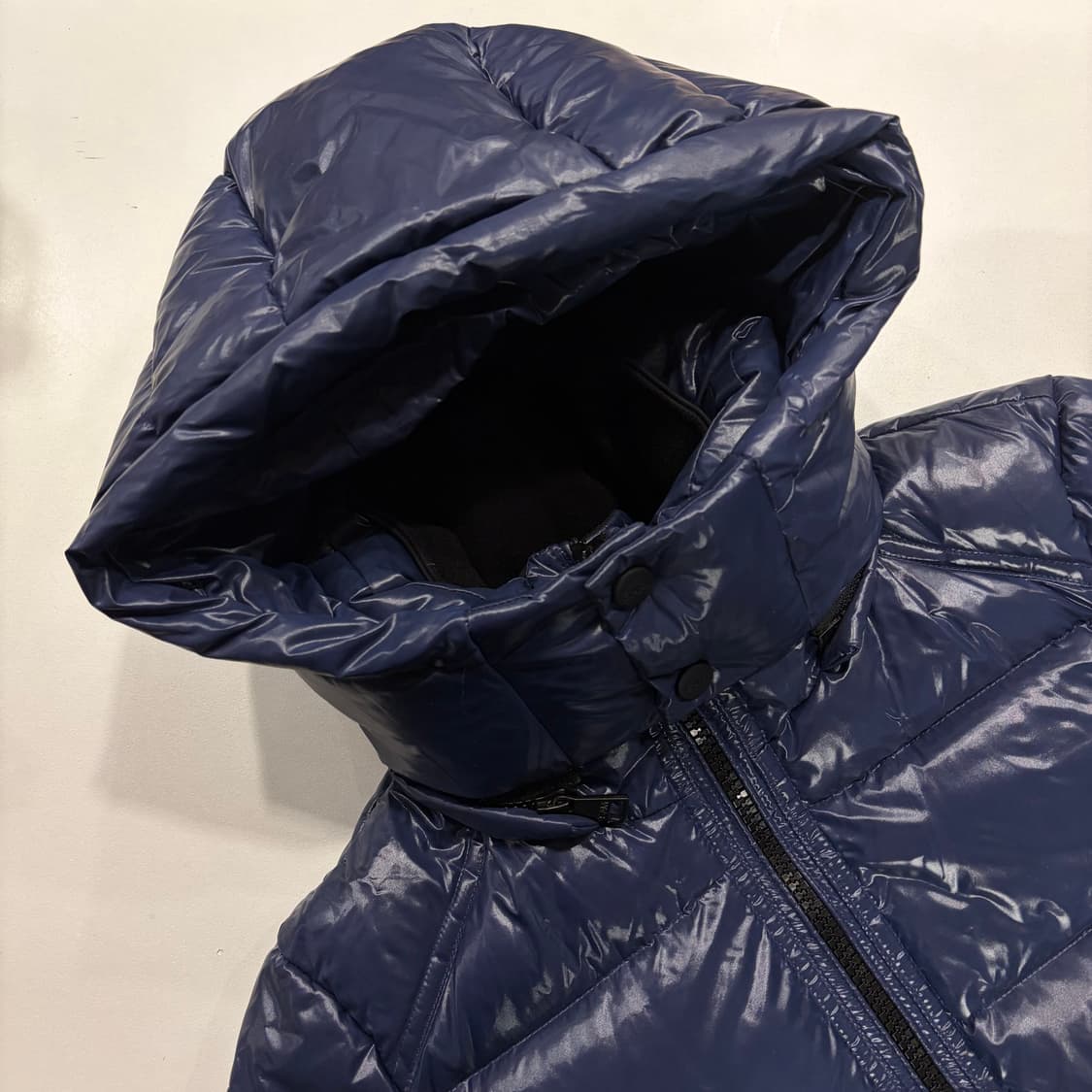 S.A.M. 샘 뉴욕 네이비 광택 패딩 점퍼 B875 상품이미지6