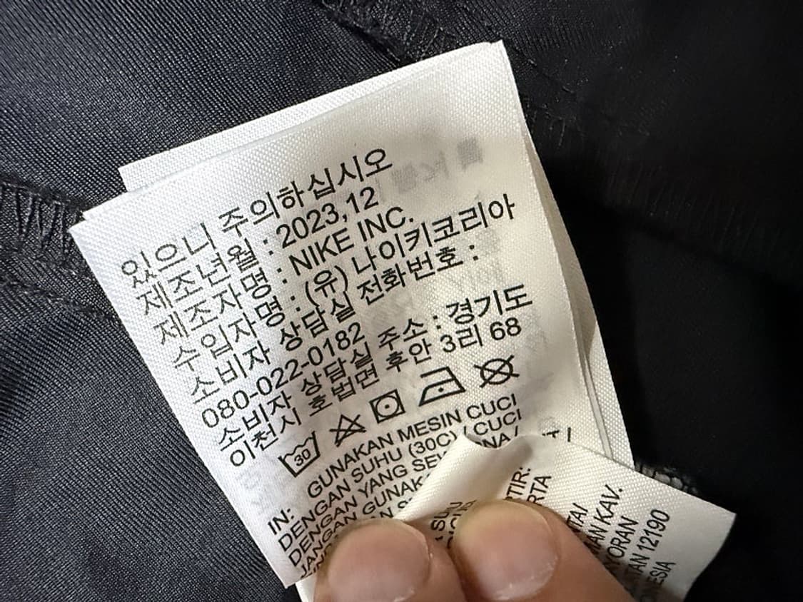 나이키 에센셜 우븐 언라인드 봄버 자켓 남성용 95사이즈 상품이미지7