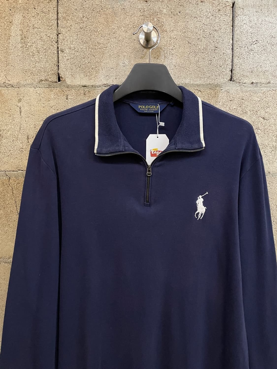 폴로 랄프로렌 빅 포니 반집업 니트 상품이미지2