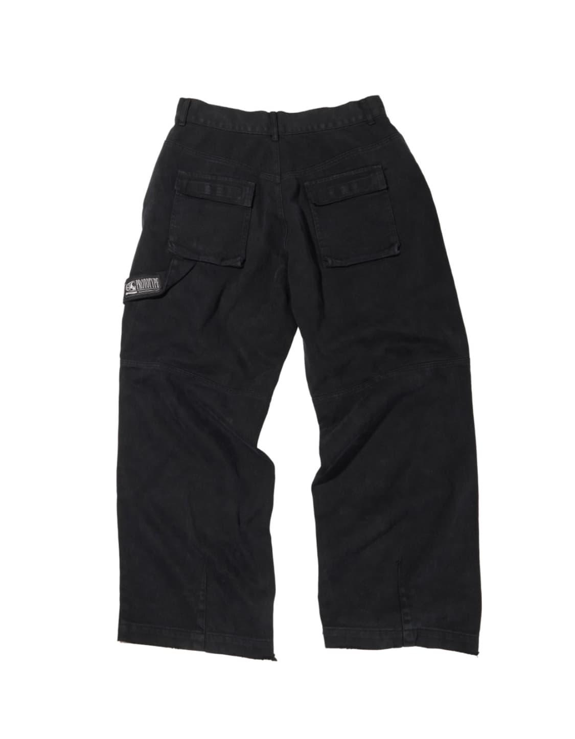 ETCE 더블니 디스트로이드 블랙 팬츠 L 상품이미지2