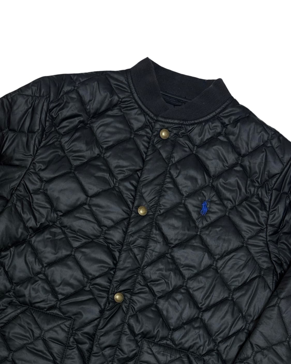 폴로 랄프로렌 블랙 퀼팅 봄버 자켓 상품이미지3