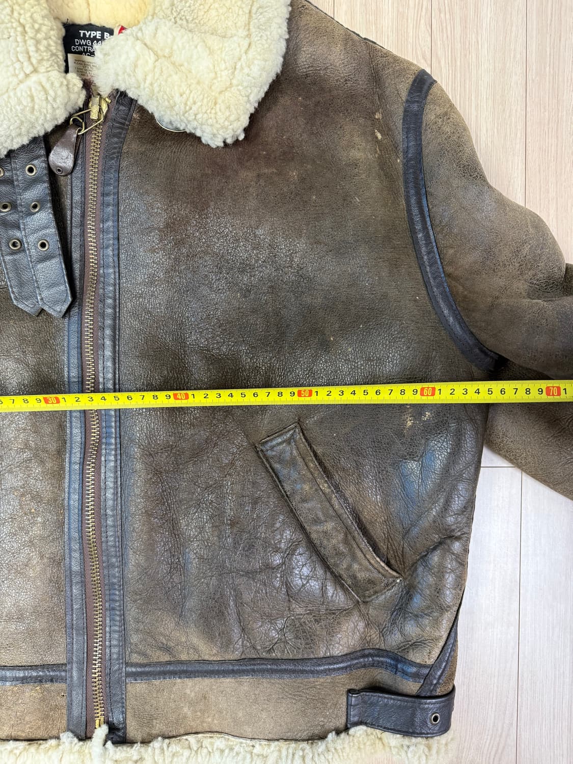 빈티지 무스탕 schott 쇼트 b3 b-3   상품이미지3