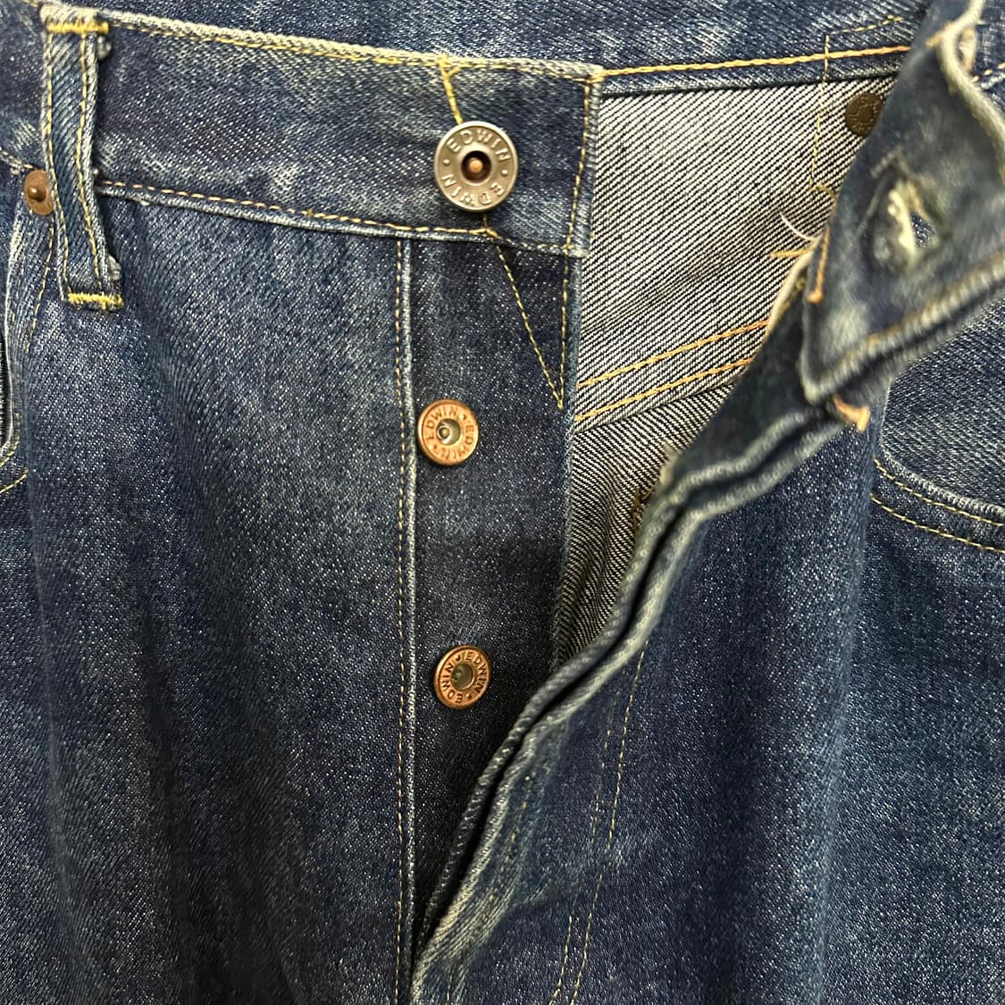 90‘s 에드윈 재팬 셀비지 데님진 상품이미지4
