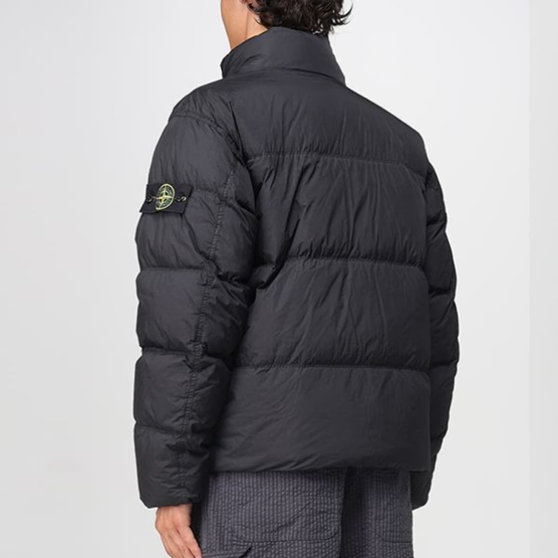 [ALL SIZE] 스톤 아일랜드 4100109 크링클랩스 안티드롭 블랙 상품이미지7