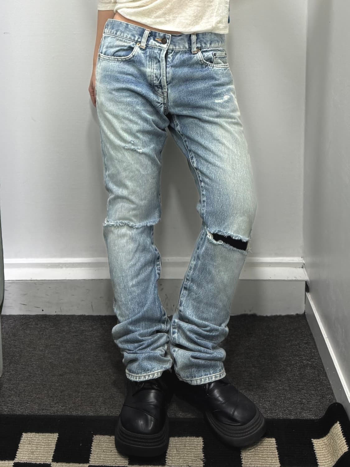 생로랑 로우라이즈 디스진 상품이미지2